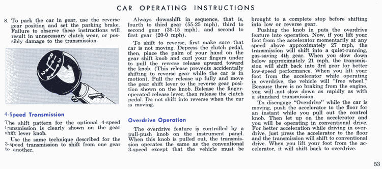 1965 Ford Owners Manual Page 31